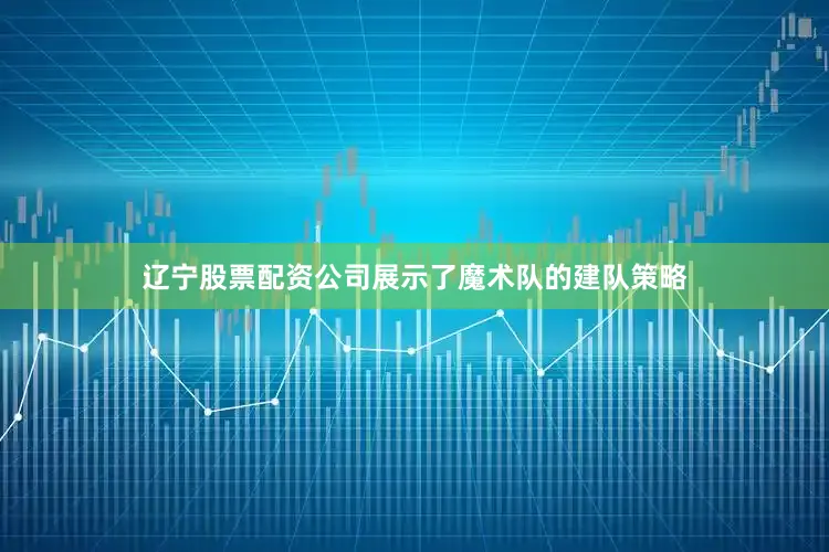辽宁股票配资公司展示了魔术队的建队策略